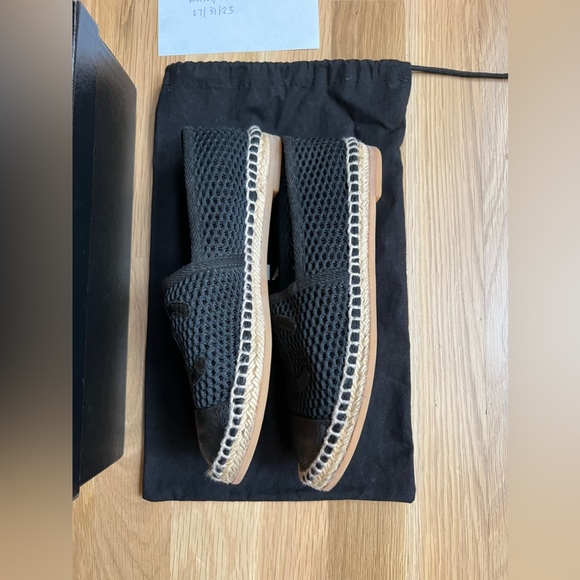 Chanel Black Mesh Espaddrilles 13S G27627Y15825 94305 00B - Picture 4 of 9